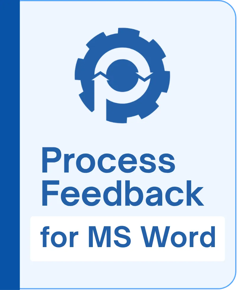 Process Feedback for MS Word logo