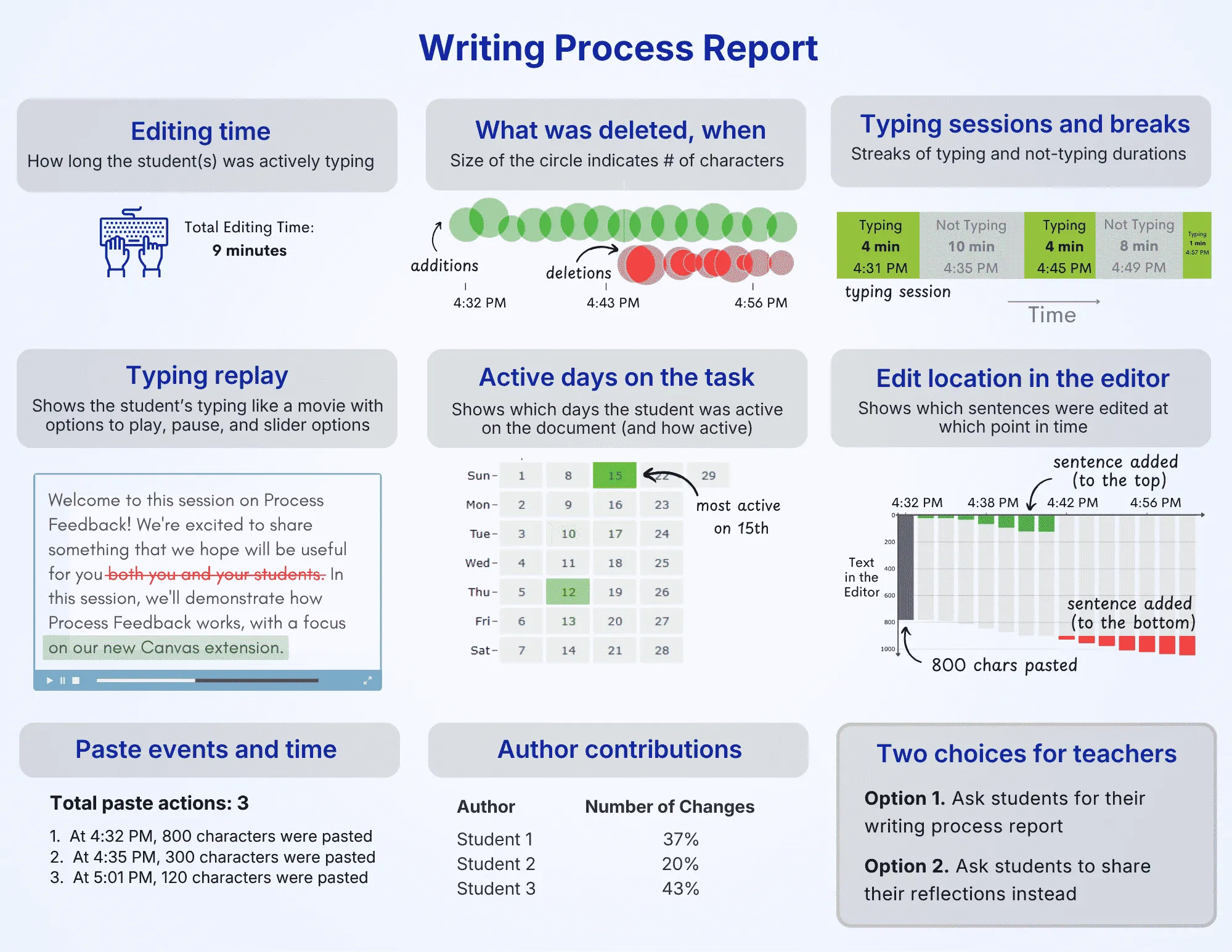 Writing Process Report Sample